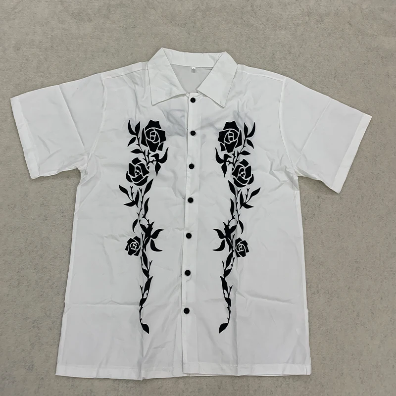 Y2K White Shirt Retro T Shirt Harajuku Men Printing Tee Fashion Gothic Short Sleeves Tops Men's Clothing
Y2K White Shirt Retro T Shirt Harajuku Men Printing Tee Fashion Gothic Short Sleeves Tops Men's Clothing