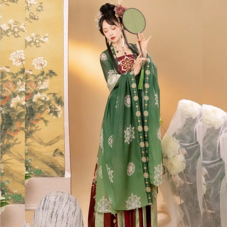 Tang Dynasty Hanfu Dress Cosplay Chinese Traditional Clothing Fairy Dress Ancient Cosplay Costume Vestido Hanfu
Tang Dynasty Hanfu Dress Cosplay Chinese Traditional Clothing Fairy Dress Ancient Cosplay Costume Vestido Hanfu