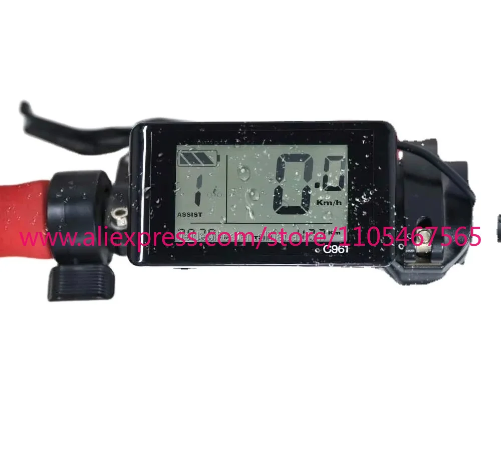 C961 LCD Display Electric Bicycle Conversion Parts Calibration Display