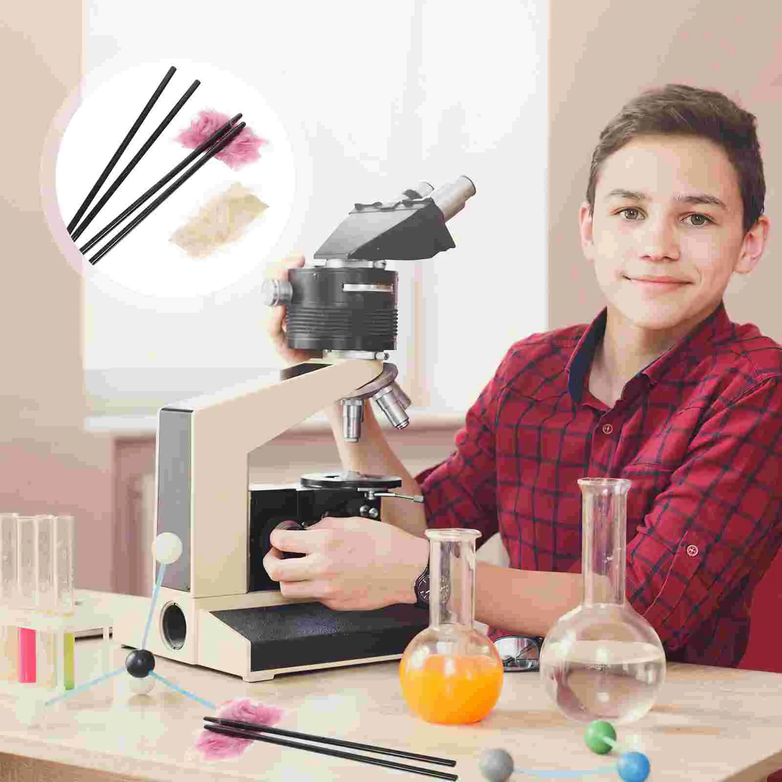 2 Sets Physical Experiment Equipment Friction Electrification Teaching Supply Toy Stick Child Sea Rod Reel
2 Sets Physical Experiment Equipment Friction Electrification Teaching Supply Toy Stick Child Sea Rod Reel