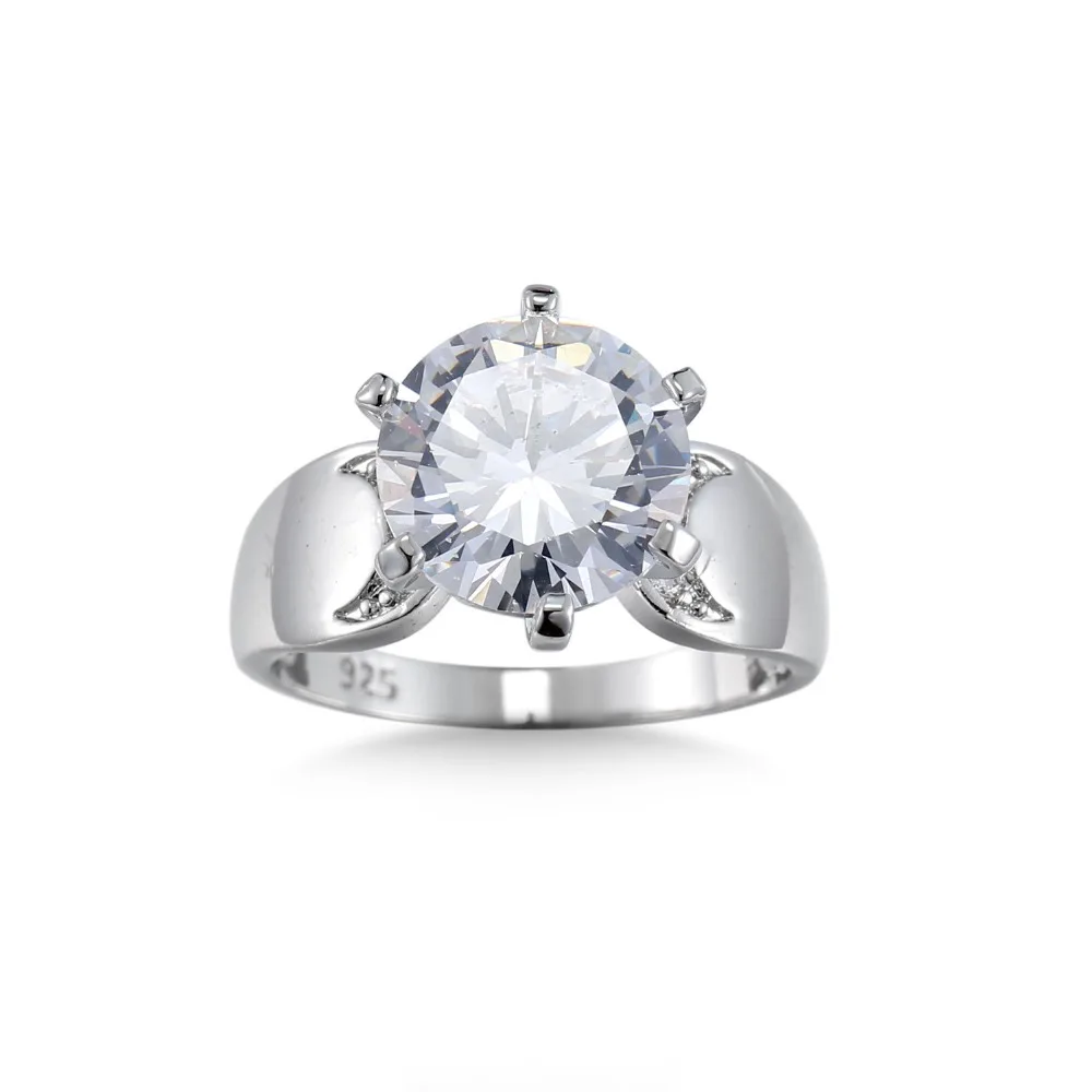 Big Promotion Solid Sterling Silver Color Ring 2 Carat CZ Diamant Engagement Ring Real S925 Rings For Lovers' Gift
Big Promotion Solid Sterling Silver Color Ring 2 Carat CZ Diamant Engagement Ring Real S925 Rings For Lovers' Gift
