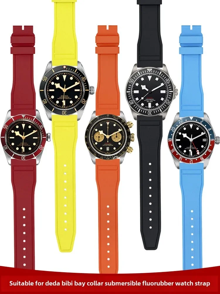 Fluororubber strap suitable for Tudor Blue Bay 1958 Ranger Bronze Chronograph Tudor Collar Submariner Series Watch Strap
Fluororubber strap suitable for Tudor Blue Bay 1958 Ranger Bronze Chronograph Tudor Collar Submariner Series Watch Strap