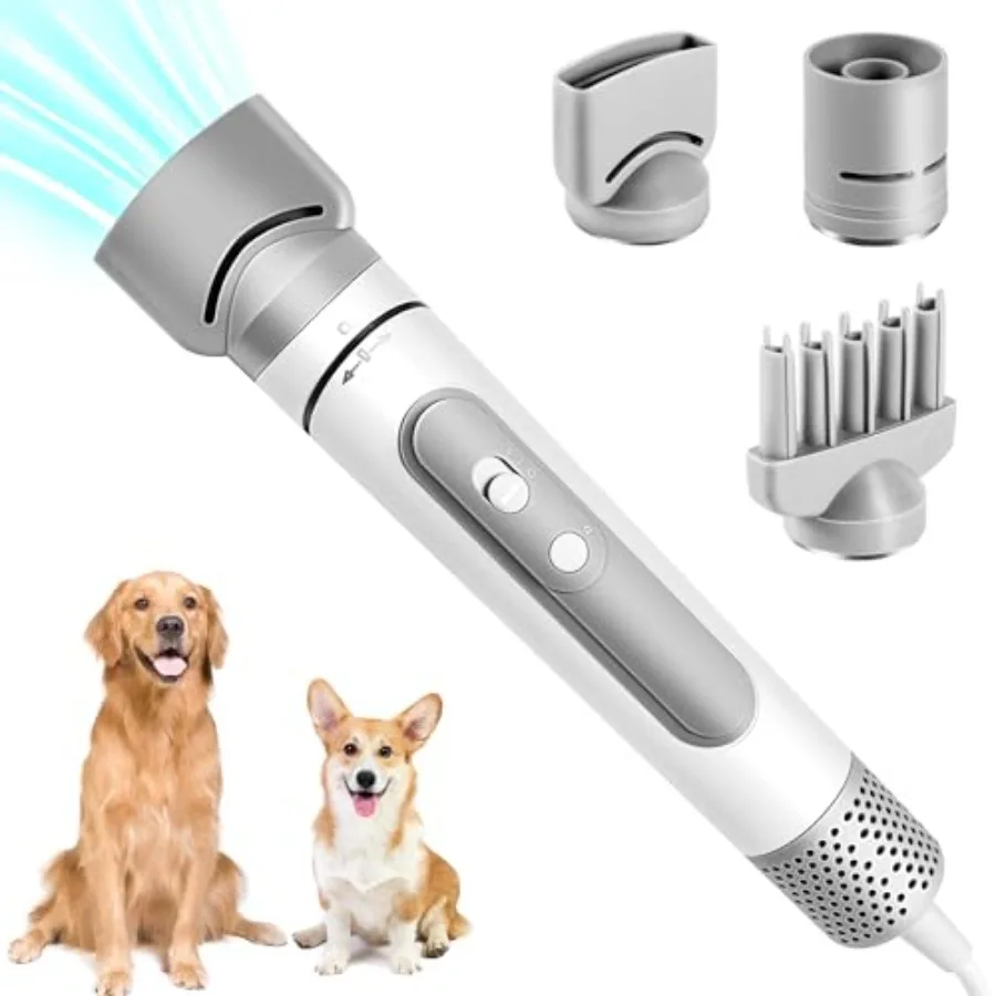 Lightweight Portable Dog Dryer for Small Medium Large Dogs Grooming Hair Dryer with Low Noise High-Speed Brushless Motor Pet Wa
Lightweight Portable Dog Dryer for Small Medium Large Dogs Grooming Hair Dryer with Low Noise High-Speed Brushless Motor Pet Wa
