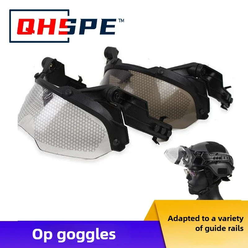 FAST Tactical Rail Goggles, OP Goggles, Wearable Myopia Glasses, MICH Adjustable PC Anti-Fog and Anti-Vandalism Lenses
FAST Tactical Rail Goggles, OP Goggles, Wearable Myopia Glasses, MICH Adjustable PC Anti-Fog and Anti-Vandalism Lenses
