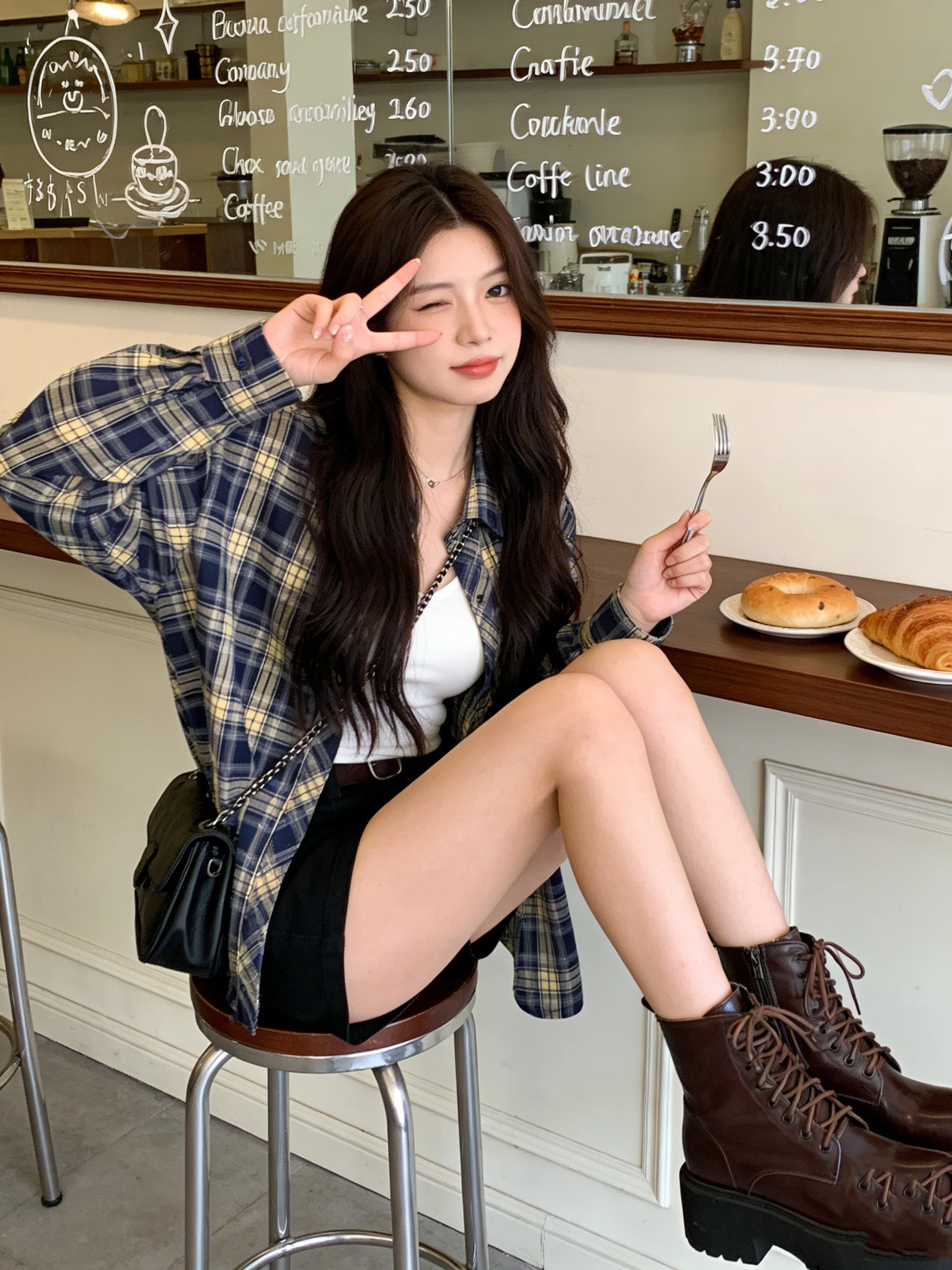 Ретро-рубашка в клетку свободного кроя для женщин, новинка ранней весны, корейская версия, повседневная простая верхняя одежда с длинным рукавом, топ для работы и отдыха
Ретро-рубашка в клетку свободного кроя для женщин, новинка ранней весны, корейская версия, повседневная простая верхняя одежда с длинным рукавом, топ для работы и отдыха