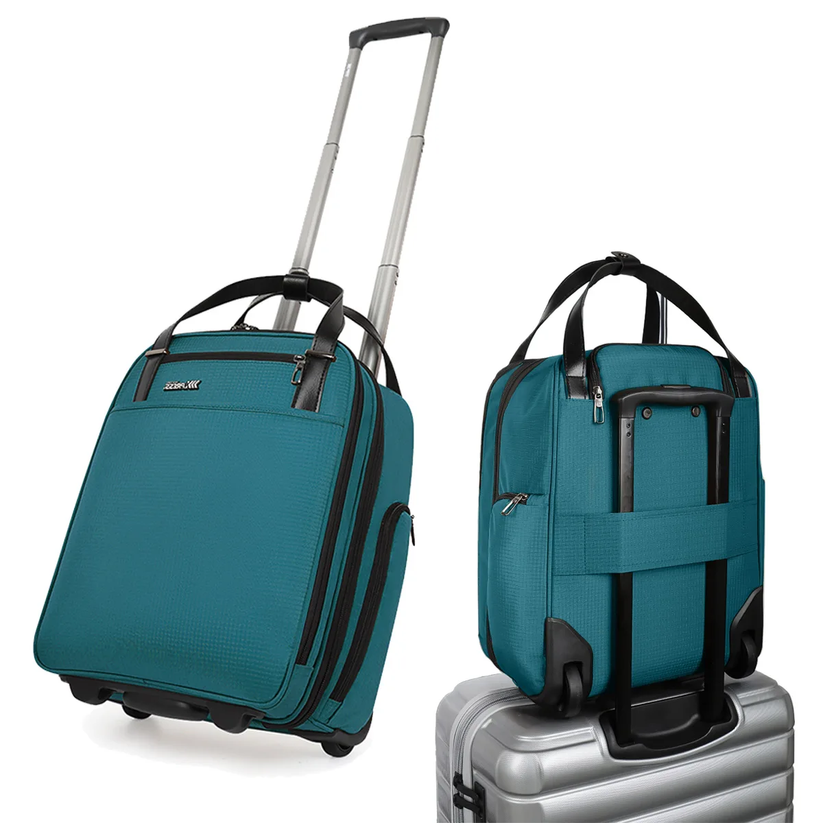 Underseat Carry-on Luggage with Wheels 16” Lightweight Luggage with Front Opening Lid Airline Approved Rolling Travel Suitcase
Underseat Carry-on Luggage with Wheels 16” Lightweight Luggage with Front Opening Lid Airline Approved Rolling Travel Suitcase