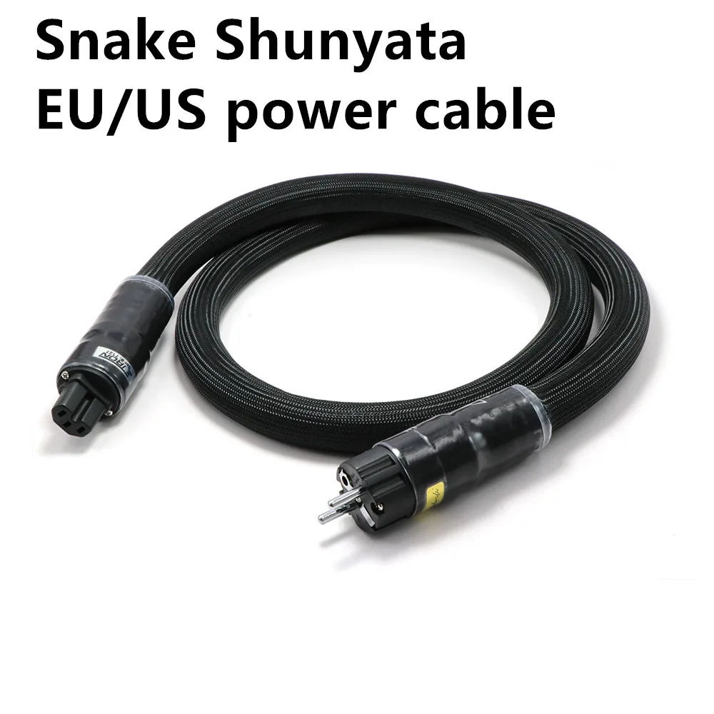 Snake Shunyata Research HIFI кабель питания переменного тока Американский или Европейский силовой кабель ЕС/США
Snake Shunyata Research HIFI кабель питания переменного тока Американский или Европейский силовой кабель ЕС/США