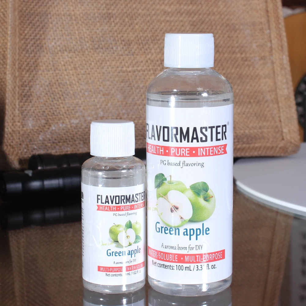 TPD Compliant Green Apple Water-Soluble VP Flavor Concentrate, NIC Free Food Grade Additive for DIY VP Juice, Fresh Apple Aroma
TPD Compliant Green Apple Water-Soluble VP Flavor Concentrate, NIC Free Food Grade Additive for DIY VP Juice, Fresh Apple Aroma