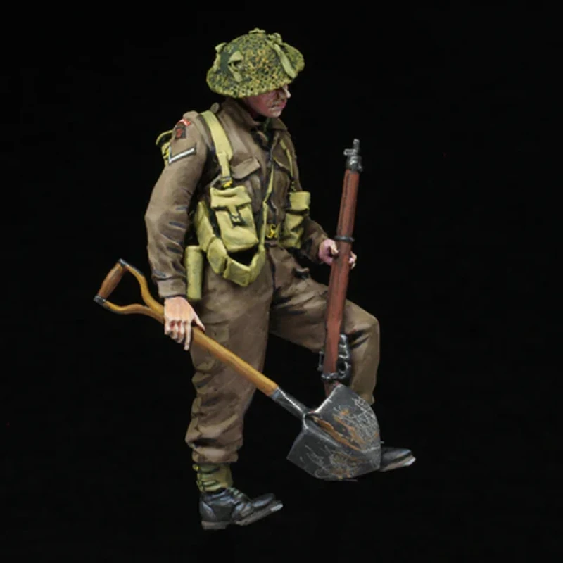 1/35 Scale Die Cast Resin Figure Assembled Model Kit History Hobby Miniature WWII British Infantry Unassembled and Unpainted 1
1/35 Scale Die Cast Resin Figure Assembled Model Kit History Hobby Miniature WWII British Infantry Unassembled and Unpainted 1