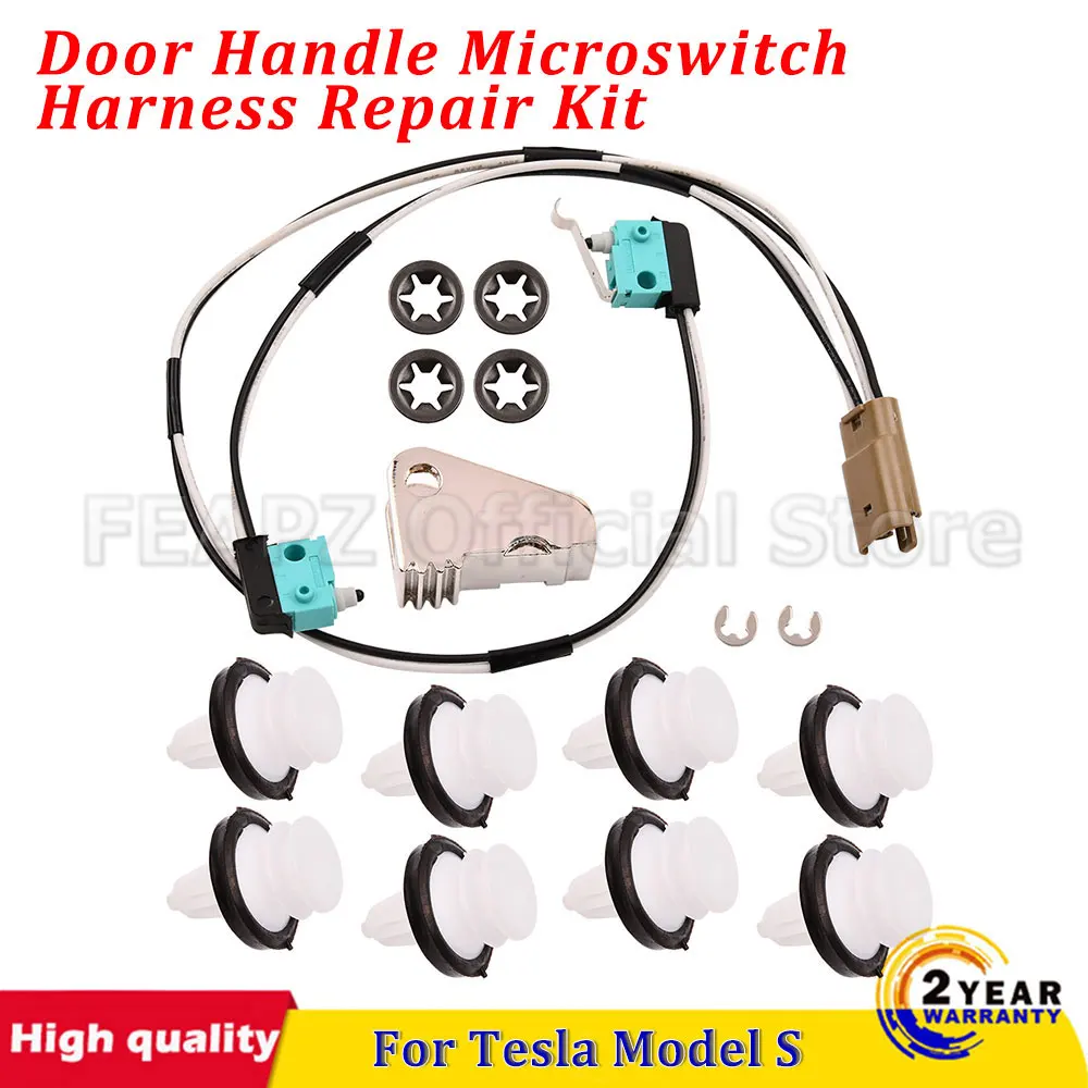 For Tesla Model S 2012-2017 New Door Handle Microswitch Harness REPAIR KIT 1042845-00-A 1042845-00-B 1016009-00-C
For Tesla Model S 2012-2017 New Door Handle Microswitch Harness REPAIR KIT 1042845-00-A 1042845-00-B 1016009-00-C
