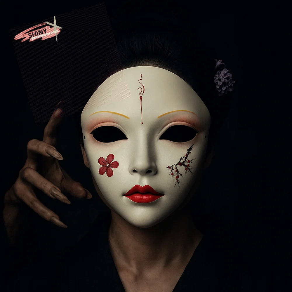 Party Wear Accessories Full Face Cosplay Geisha Mask Dress Up Flower Hanfu Cosplay Mask Masquerade Spooky Japanese Mask Toy Gift
Party Wear Accessories Full Face Cosplay Geisha Mask Dress Up Flower Hanfu Cosplay Mask Masquerade Spooky Japanese Mask Toy Gift