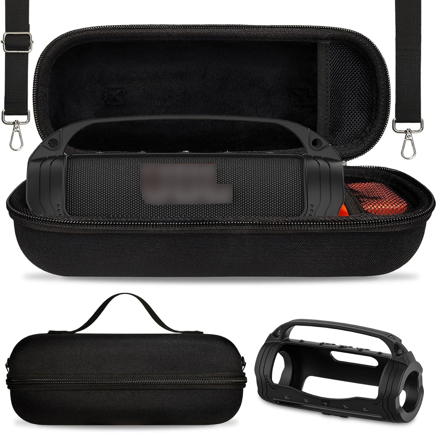 Hard Carring Case and Silicone Handel Cover and Shoulder Strap for JBL Flip 7 Portable Wireless Bluetooth Speaker
Hard Carring Case and Silicone Handel Cover and Shoulder Strap for JBL Flip 7 Portable Wireless Bluetooth Speaker