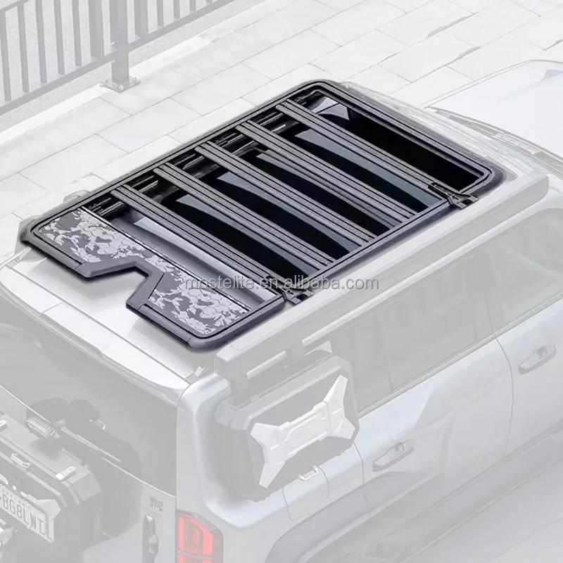 High Quality Exterior Accessories Off Road Luggage Carrier Aluminum Alloy Roof Rack for BYD Leopard 5 Accessories
High Quality Exterior Accessories Off Road Luggage Carrier Aluminum Alloy Roof Rack for BYD Leopard 5 Accessories