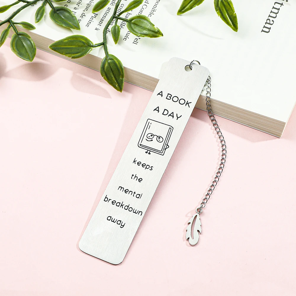 Stainless Steel Reading Bookmark with Book Pendant Learning Stationery Reading Gifts for Students, Office Supplies For Teachers
Stainless Steel Reading Bookmark with Book Pendant Learning Stationery Reading Gifts for Students, Office Supplies For Teachers