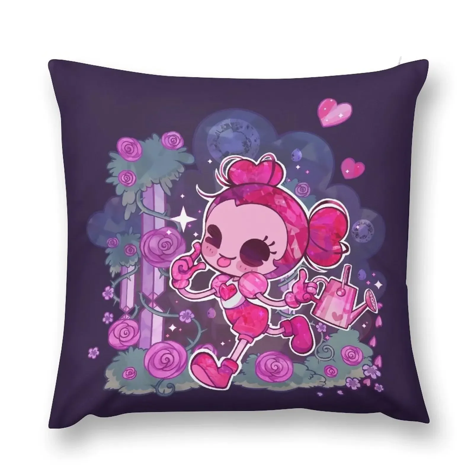 Spinel : Here in the garden Throw Pillow Pillow Cover New year Marble Cushion Cover pillow 
Spinel : Here in the garden Throw Pillow Pillow Cover New year Marble Cushion Cover pillow