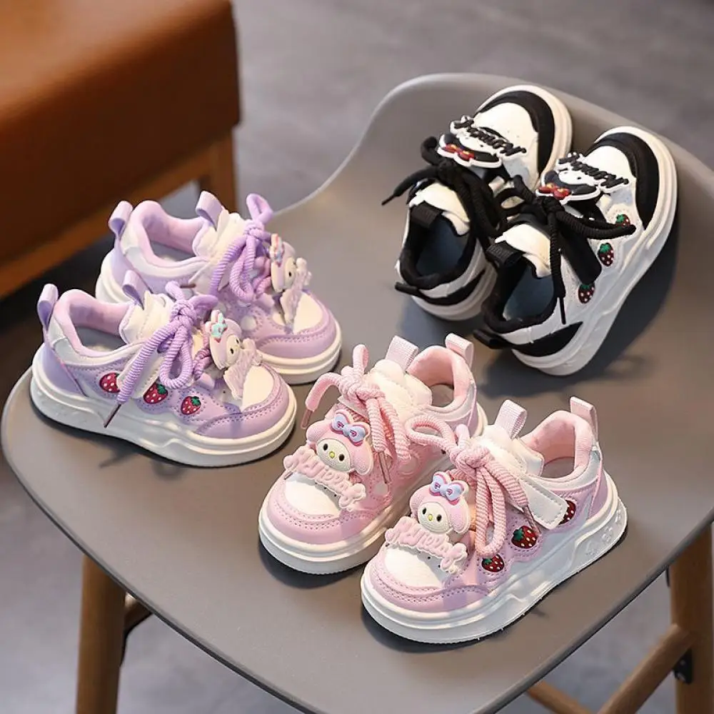 Sanrio Kuromi Children's Fashion Cartoon Casual Sports Shoes Spring Autumn Kid's Soft Sole Running Sneakers Trendy Board Shoes
Sanrio Kuromi Children's Fashion Cartoon Casual Sports Shoes Spring Autumn Kid's Soft Sole Running Sneakers Trendy Board Shoes