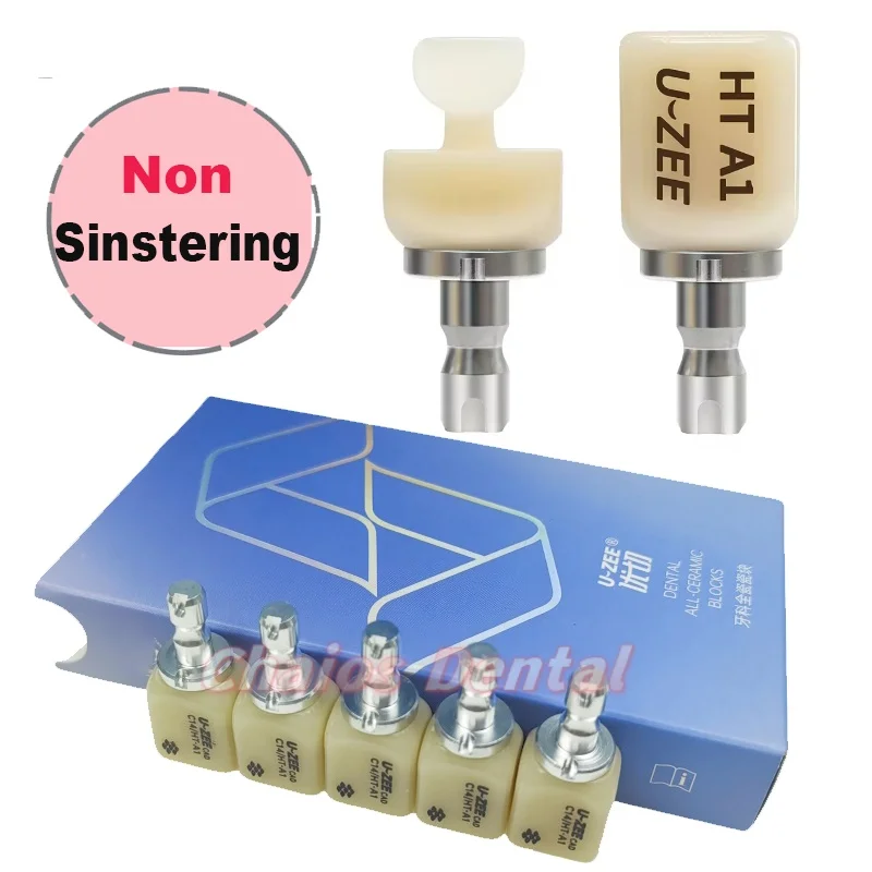 5Pcs/Box No-Sintering Dental Glass Ceramic Lithium Dislicate Blocks C14 HT /LT for CAD CAM Sirona Cerec Free Sintering
5Pcs/Box No-Sintering Dental Glass Ceramic Lithium Dislicate Blocks C14 HT /LT for CAD CAM Sirona Cerec Free Sintering