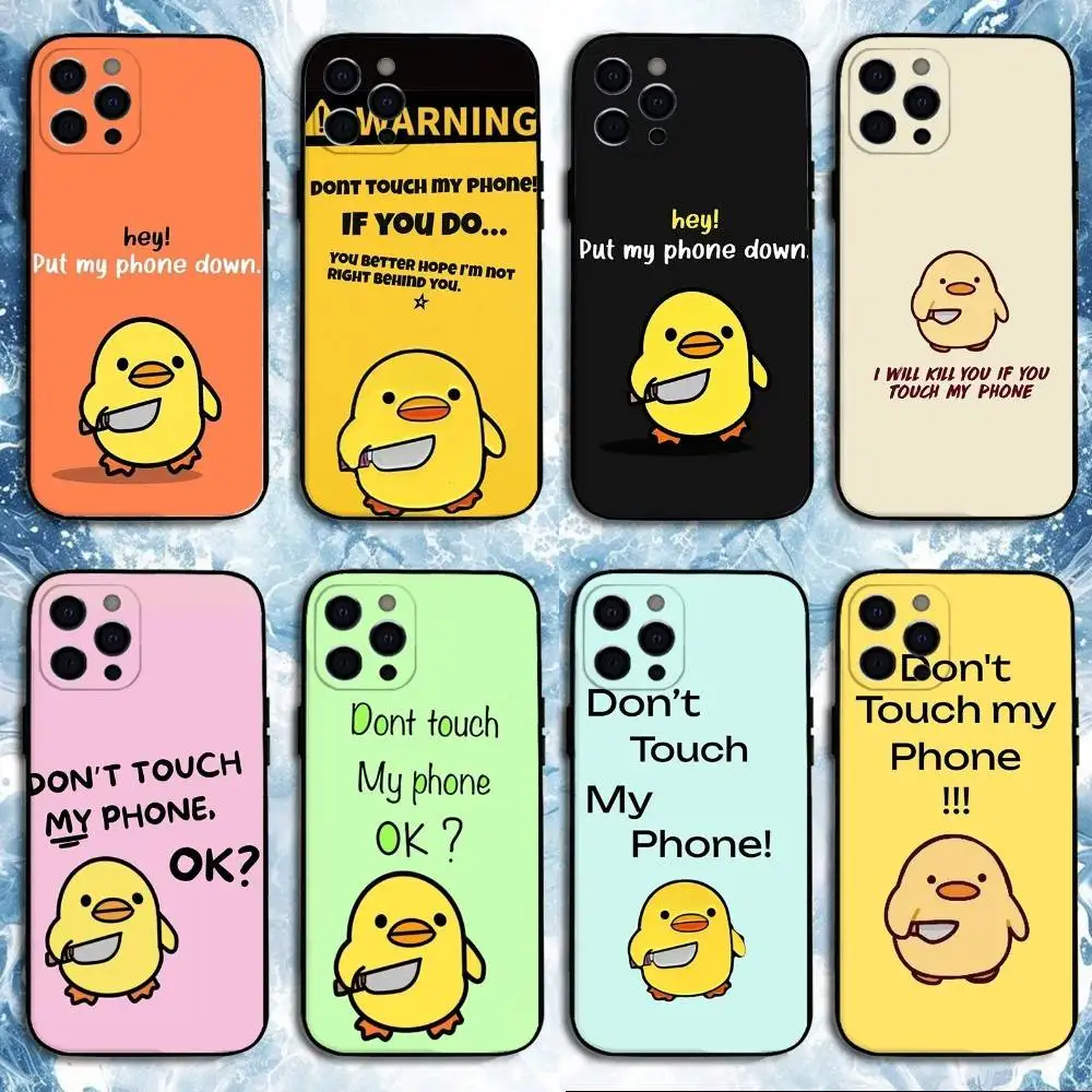 Dont Touch My Phone Phone Case For iPhone 16,15,14,13,12,11 Plus,Pro Max, Soft Silicone Black Cover
Dont Touch My Phone Phone Case For iPhone 16,15,14,13,12,11 Plus,Pro Max, Soft Silicone Black Cover