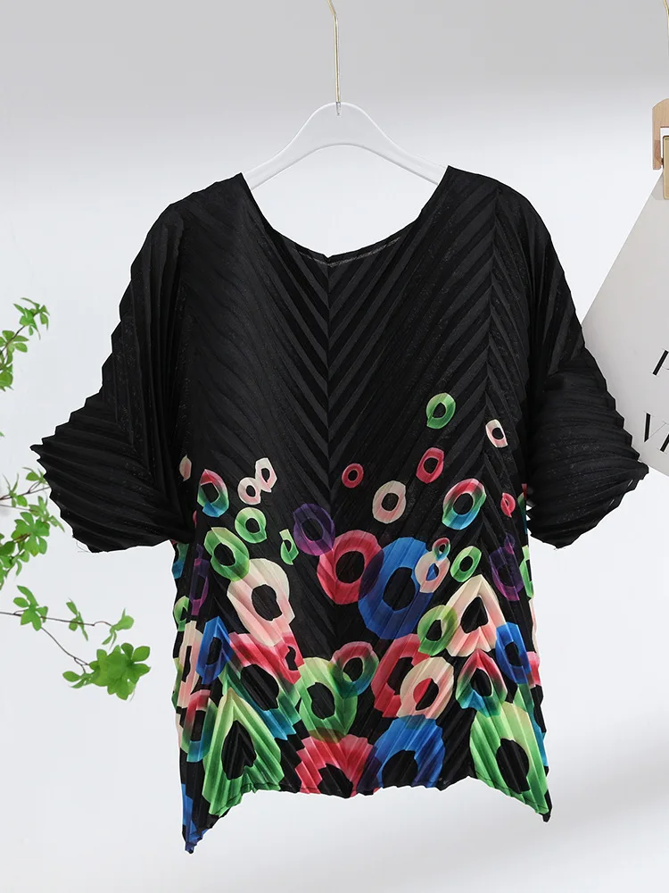 HOT SELLING New Fashionable Loose Plus Size o-Neck Pullover Printed Ruched T-Shirt IN STOCK
HOT SELLING New Fashionable Loose Plus Size o-Neck Pullover Printed Ruched T-Shirt IN STOCK