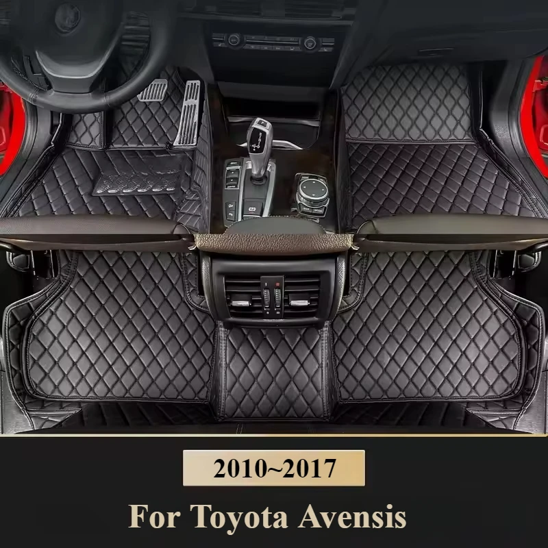 Car Floor Mats For Toyota Avensis T270 2010~2017 Full Set Luxury Leather Mat Durable Waterproof Carpet Auto Rugs Car Accessories
Car Floor Mats For Toyota Avensis T270 2010~2017 Full Set Luxury Leather Mat Durable Waterproof Carpet Auto Rugs Car Accessories
