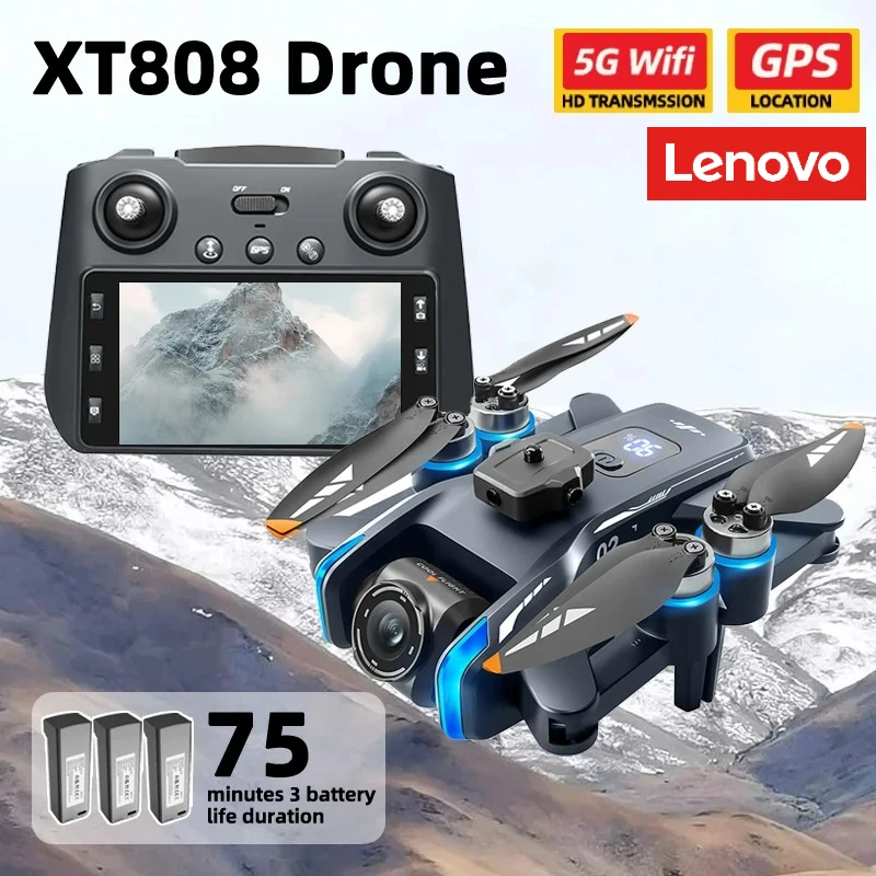 Дрон Lenovo XT808 Pro MAX 4K профессиональный с камерой 8K HD, двойной подсветкой, бесщеточным двигателем, 5G WiFi, оптическим GPS, радиоуправляемый квадрокоптер 2026
Дрон Lenovo XT808 Pro MAX 4K профессиональный с камерой 8K HD, двойной подсветкой, бесщеточным двигателем, 5G WiFi, оптическим GPS, радиоуправляемый квадрокоптер 2026