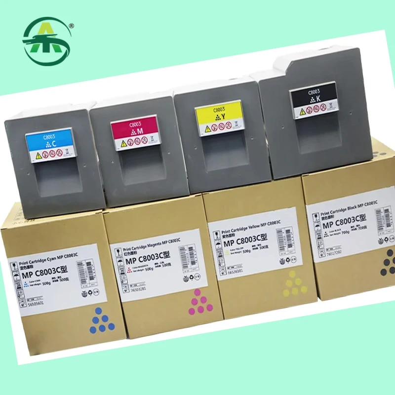 4 шт./компл. MPC8003 тонер-картридж для Ricoh MPC6503 MPC8003 MP C6503 8003 тонер-порошковый принтер, совместимые поставки
4 шт./компл. MPC8003 тонер-картридж для Ricoh MPC6503 MPC8003 MP C6503 8003 тонер-порошковый принтер, совместимые поставки