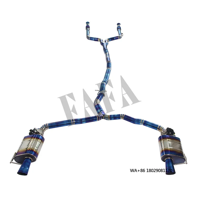 For E43 3.0T 2019 Titanium Exhaust System Mid-tail High Performance Cat Back Exhaust Muffler Exhaust
For E43 3.0T 2019 Titanium Exhaust System Mid-tail High Performance Cat Back Exhaust Muffler Exhaust