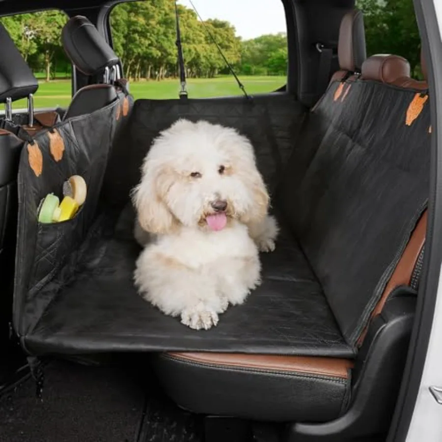 Back Seat Extender for Dogs PU Leather Dog Car Seat Cover with Hard Bottom Dog Hammock with Mesh Window Dog Car Seat Cover for
Back Seat Extender for Dogs PU Leather Dog Car Seat Cover with Hard Bottom Dog Hammock with Mesh Window Dog Car Seat Cover for