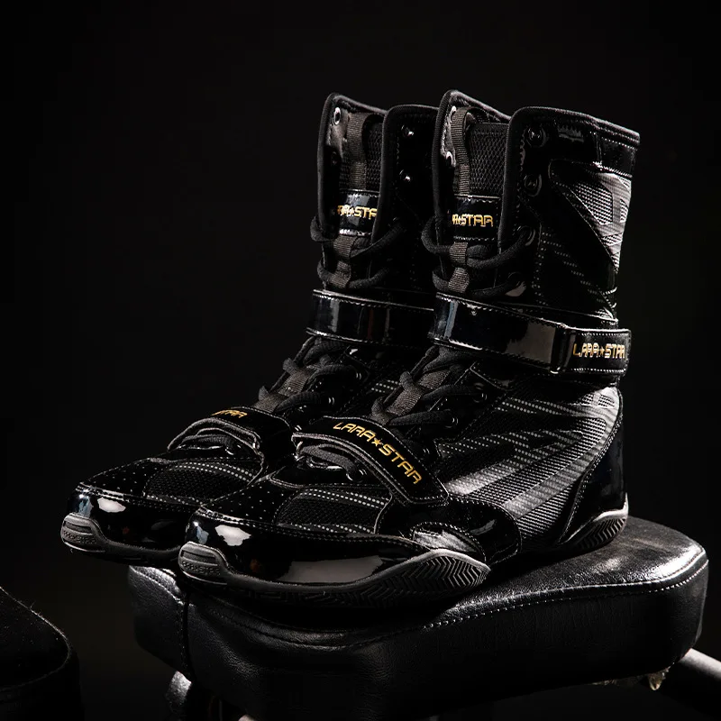 2026 Men's Boxing Boots Women High Top Hook Loop Breathable Wrestling Shoes Martial Arts Training Shoes
2026 Men's Boxing Boots Women High Top Hook Loop Breathable Wrestling Shoes Martial Arts Training Shoes
