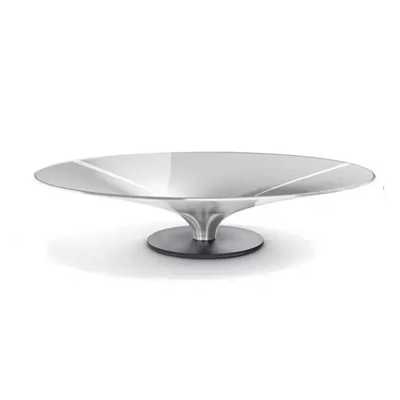 Minimalist flyingsaucer coffeetable living room homelight luxury designer art high-end new stainless steel tea table combination
Minimalist flyingsaucer coffeetable living room homelight luxury designer art high-end new stainless steel tea table combination