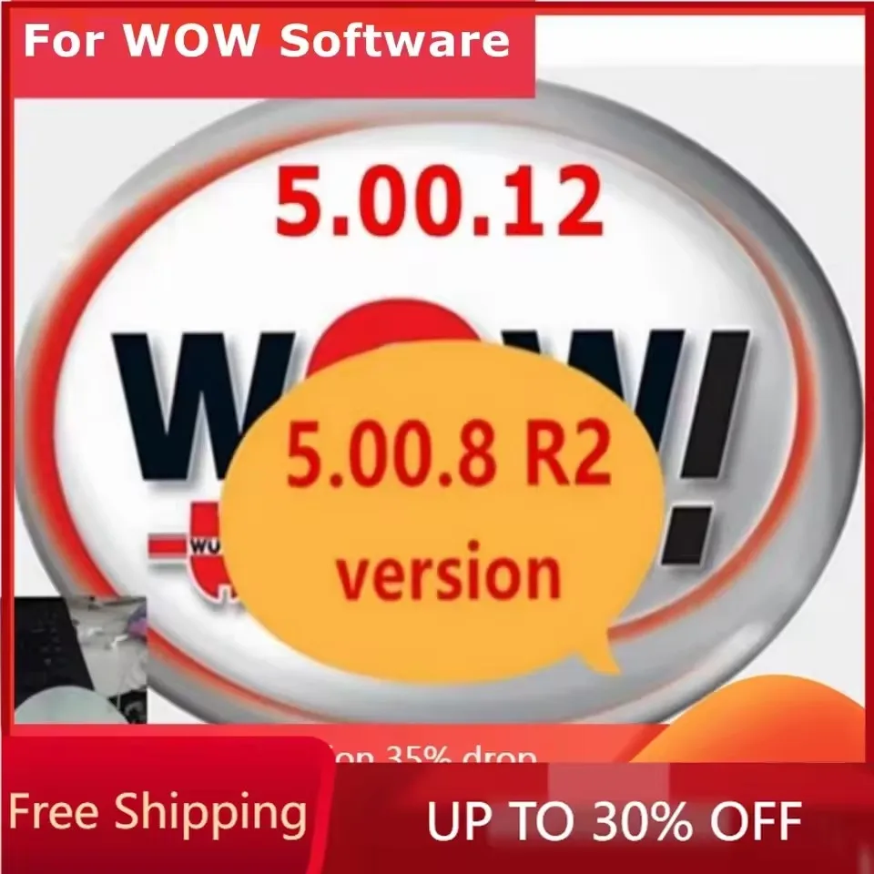 2026 Hot Sale W-ur-th WOW 5.00.8 WOW V5.00.12 R2 Software Multi-languages with Keygen For Tcs Multi-diag Cars Diagnostic Tool
2026 Hot Sale W-ur-th WOW 5.00.8 WOW V5.00.12 R2 Software Multi-languages with Keygen For Tcs Multi-diag Cars Diagnostic Tool