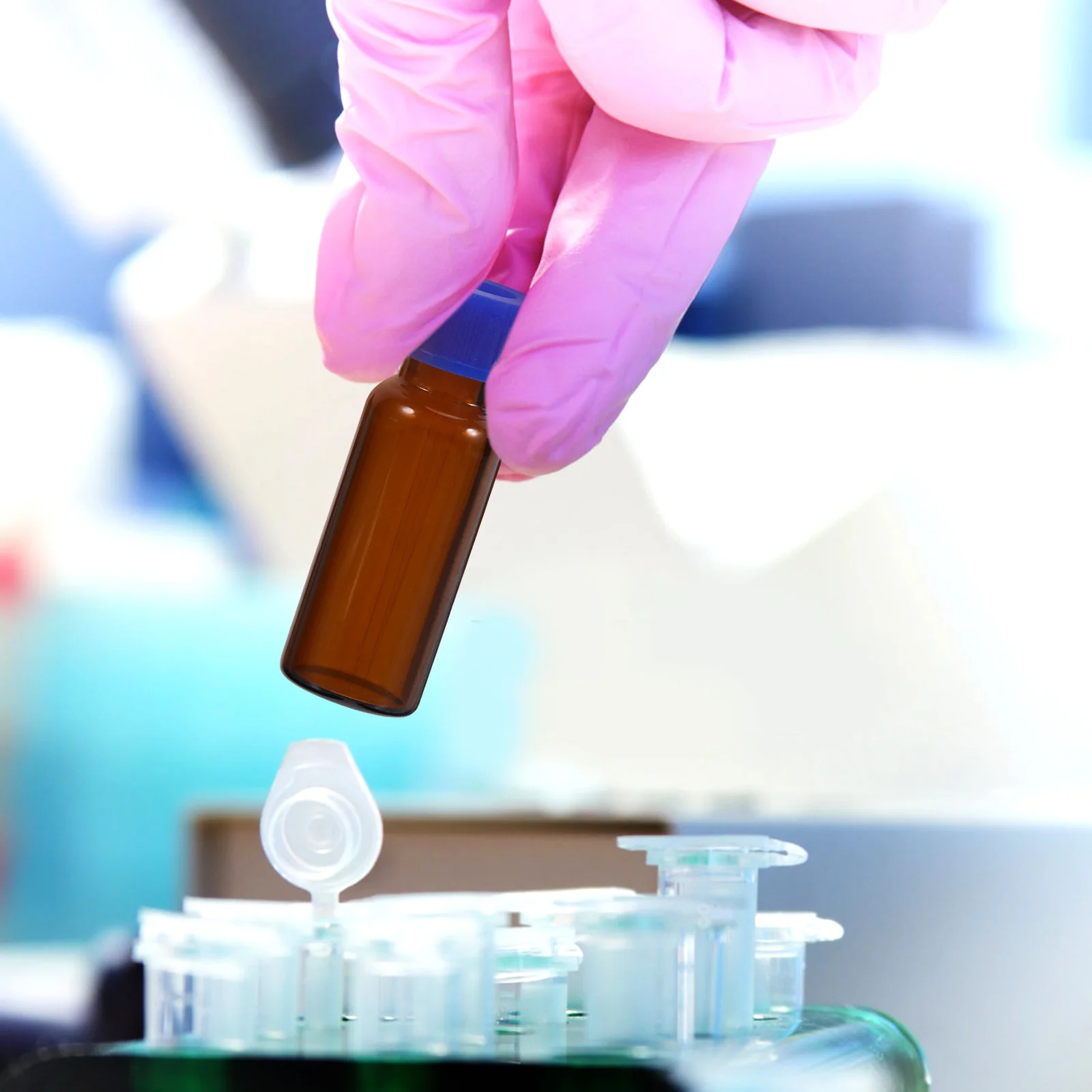 100 Pcs Vial Mini Vials Sample Bottle Glass Laboratory Bottles Empty Jar Leak-proof Liquid Refillable 
100 Pcs Vial Mini Vials Sample Bottle Glass Laboratory Bottles Empty Jar Leak-proof Liquid Refillable