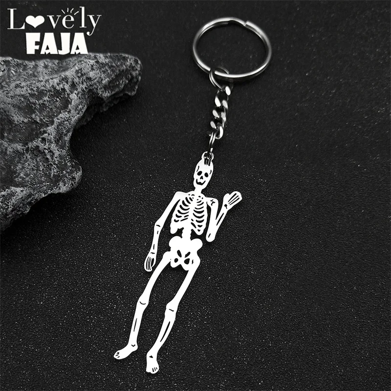 Human Rib Cage Body Skull Key Chain for Men Women Stainless Steel Skeleton Punk Vintage Key Ring Medical Biology Bag Jewelry
Human Rib Cage Body Skull Key Chain for Men Women Stainless Steel Skeleton Punk Vintage Key Ring Medical Biology Bag Jewelry
