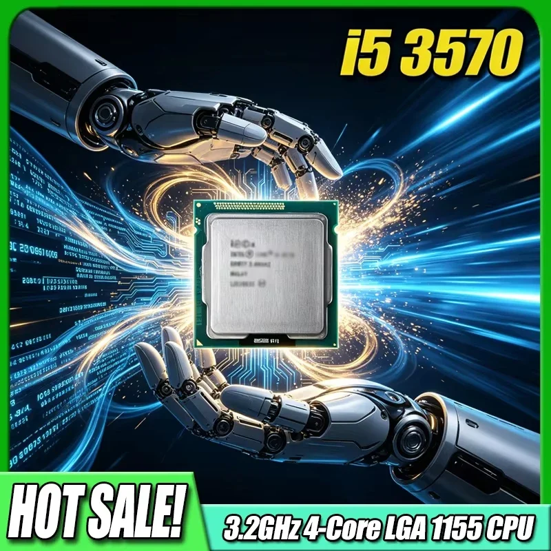 For Intel Core I5 3570 Processor CPU 3.4Ghz 4-Core LGA 1155
For Intel Core I5 3570 Processor CPU 3.4Ghz 4-Core LGA 1155