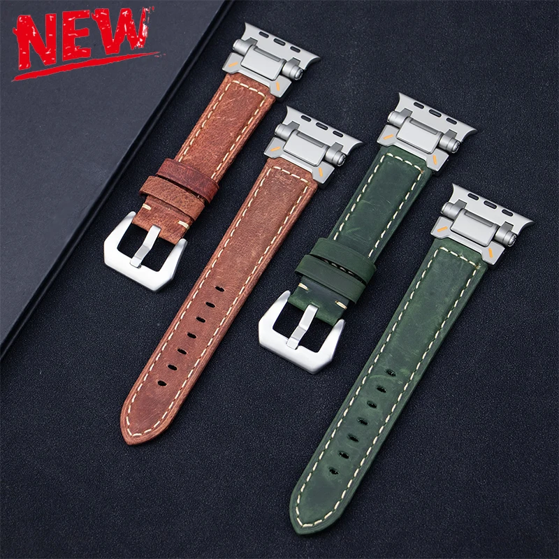 Матовый кожаный ремешок для Apple Watch Band Ultra 2 49 мм 46 мм 45 мм 44 мм 42 мм Браслет для Iwatch Series 10 9 8 7 6 SE 5 4 3 Correa
Матовый кожаный ремешок для Apple Watch Band Ultra 2 49 мм 46 мм 45 мм 44 мм 42 мм Браслет для Iwatch Series 10 9 8 7 6 SE 5 4 3 Correa