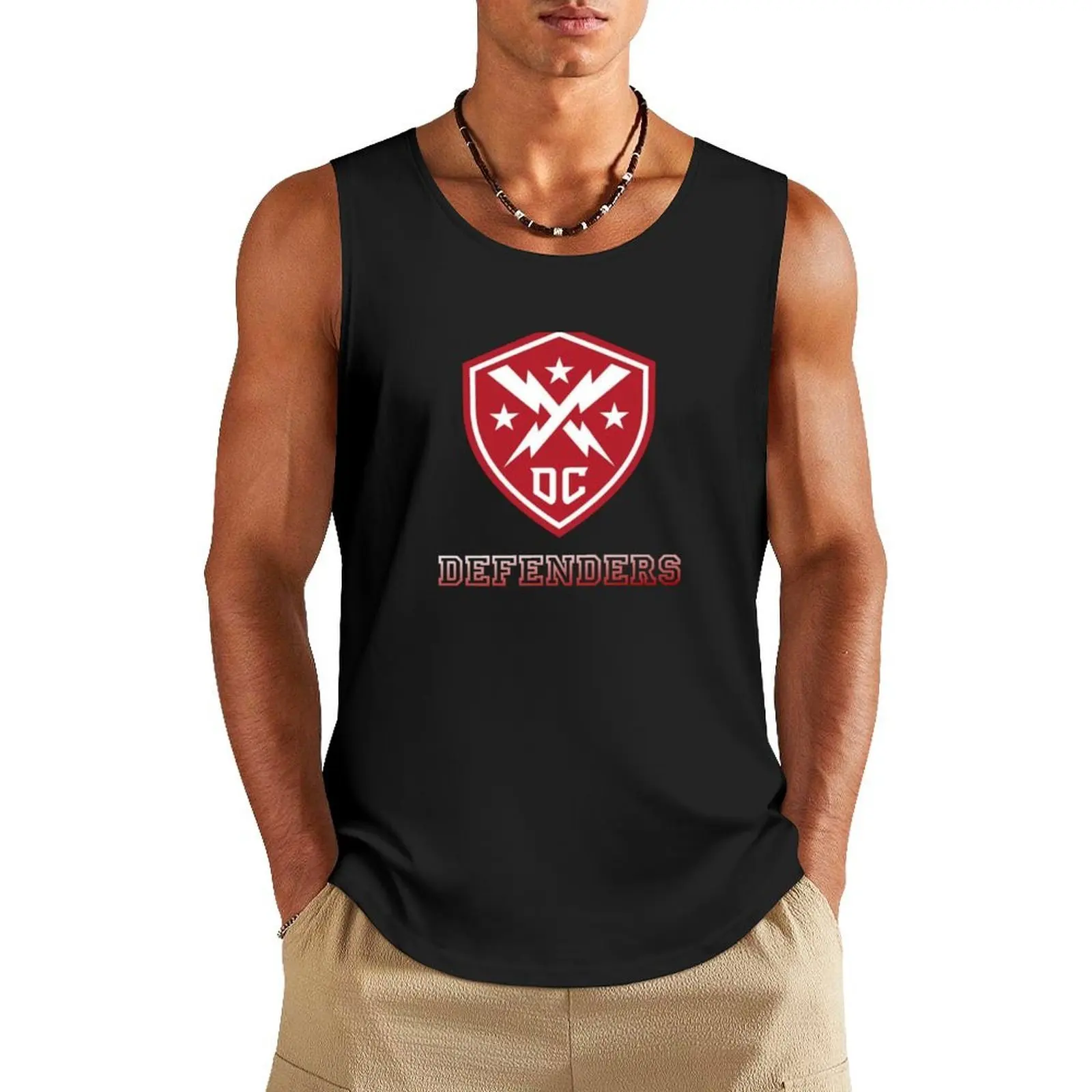 Defenders Tank Top Men's gym articles Man summer clothes sleeveless man shirts fashion 2025 man
Defenders Tank Top Men's gym articles Man summer clothes sleeveless man shirts fashion 2025 man
