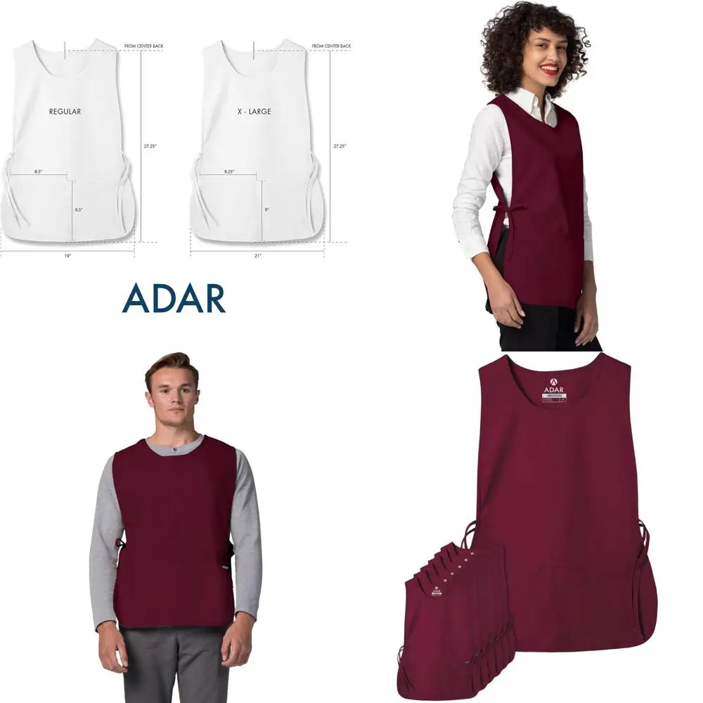 Набор из 6 универсальных фартуков для ремесленников - многофункциональные рабочие фартуки
Набор из 6 универсальных фартуков для ремесленников - многофункциональные рабочие фартуки