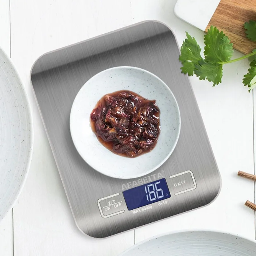 Digital Electronic Kitchen Food Diet Postal Scale Weight Balance 5KG 1g 11lb Kitchen Scales Stainless Steel Weighing For Food D
Digital Electronic Kitchen Food Diet Postal Scale Weight Balance 5KG 1g 11lb Kitchen Scales Stainless Steel Weighing For Food D
