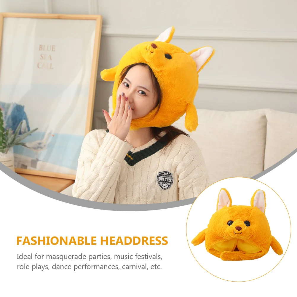 1 pc Shaped Headgear Adorable Pillow Decorative Party Fashionable Headdress Hat For Kids Fashionable Headdress Yellow
1 pc Shaped Headgear Adorable Pillow Decorative Party Fashionable Headdress Hat For Kids Fashionable Headdress Yellow