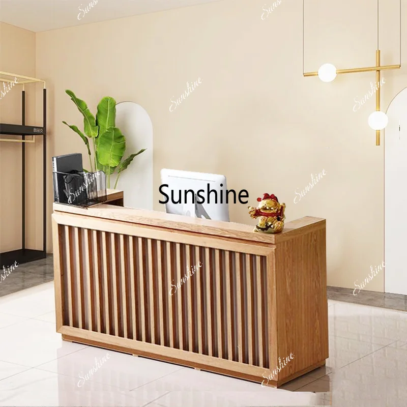 Wooden Checkout Counter Reception Desks Cash Register Luxury Shop Reception Desks Front Desk Office Furniture Recepción LLRD
Wooden Checkout Counter Reception Desks Cash Register Luxury Shop Reception Desks Front Desk Office Furniture Recepción LLRD