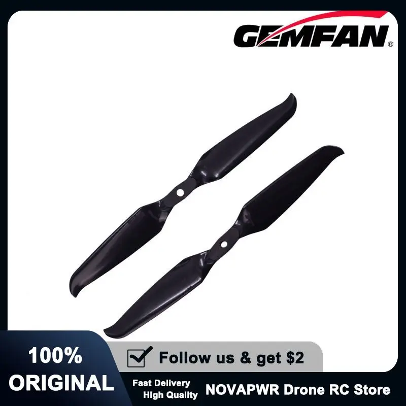 Gemfan 8041F-2 (2-Blade) & 8041F-3 (3-Blade) 8Inch Folding Propellers For FPV Racing Aerial Photography Drones
Gemfan 8041F-2 (2-Blade) & 8041F-3 (3-Blade) 8Inch Folding Propellers For FPV Racing Aerial Photography Drones