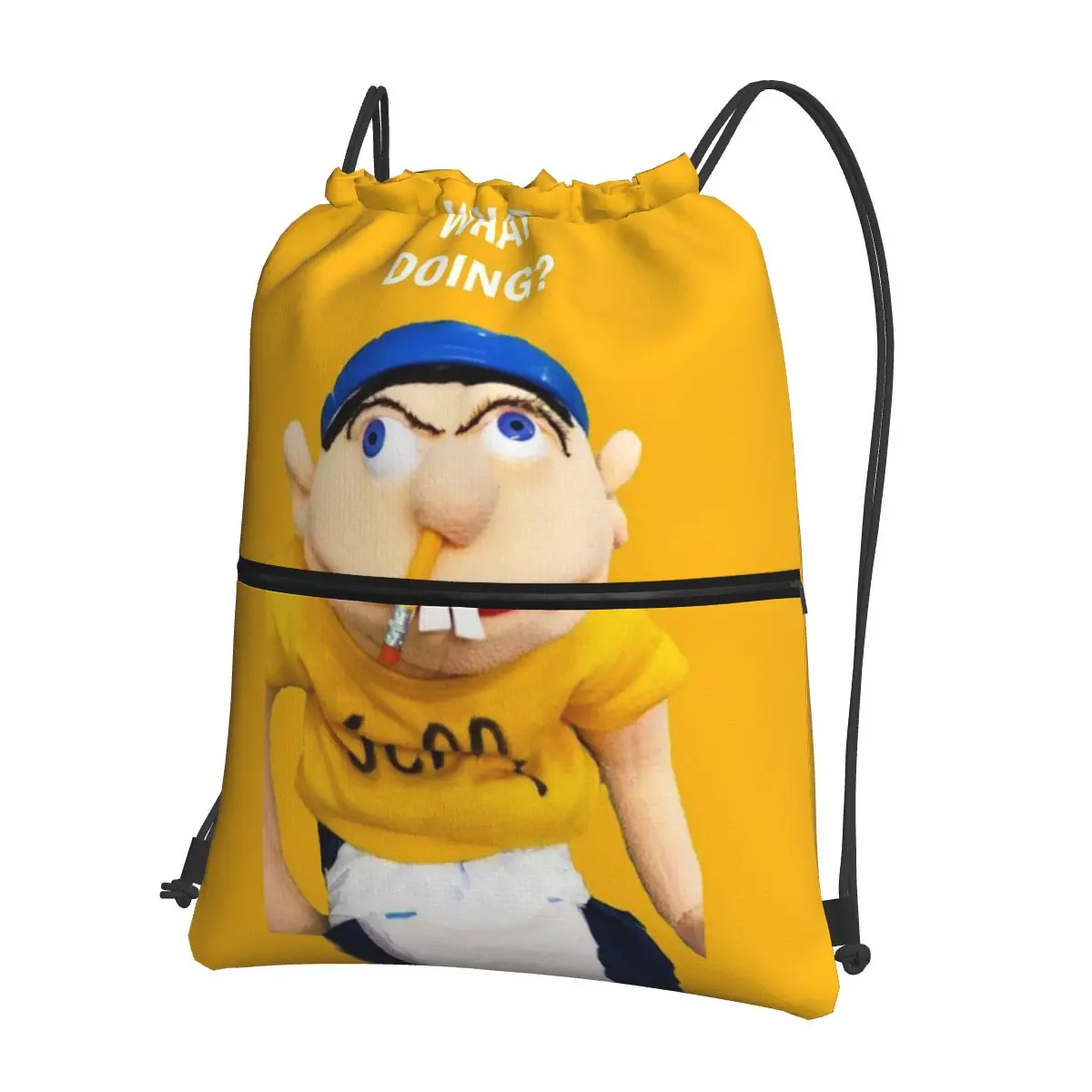 Jeffy Puppet Backpacks Multi-function Drawstring Bundle Pocket Shoes Bag Book Bags for Travel Students
Jeffy Puppet Backpacks Multi-function Drawstring Bundle Pocket Shoes Bag Book Bags for Travel Students