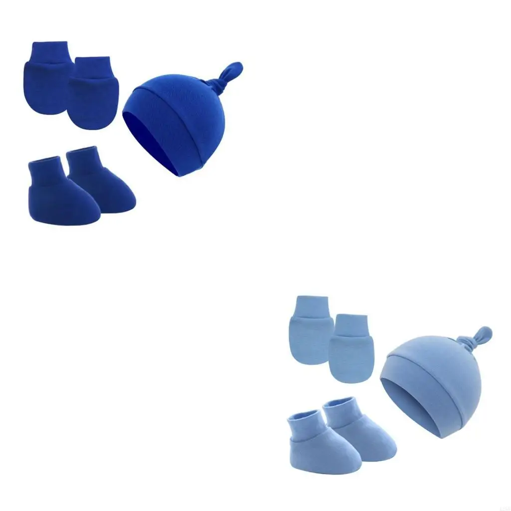 Newborn Hat+Gloves+Socks Set for Baby Boy Girl Cotton Fall Casual Photo Props 425F
Newborn Hat+Gloves+Socks Set for Baby Boy Girl Cotton Fall Casual Photo Props 425F