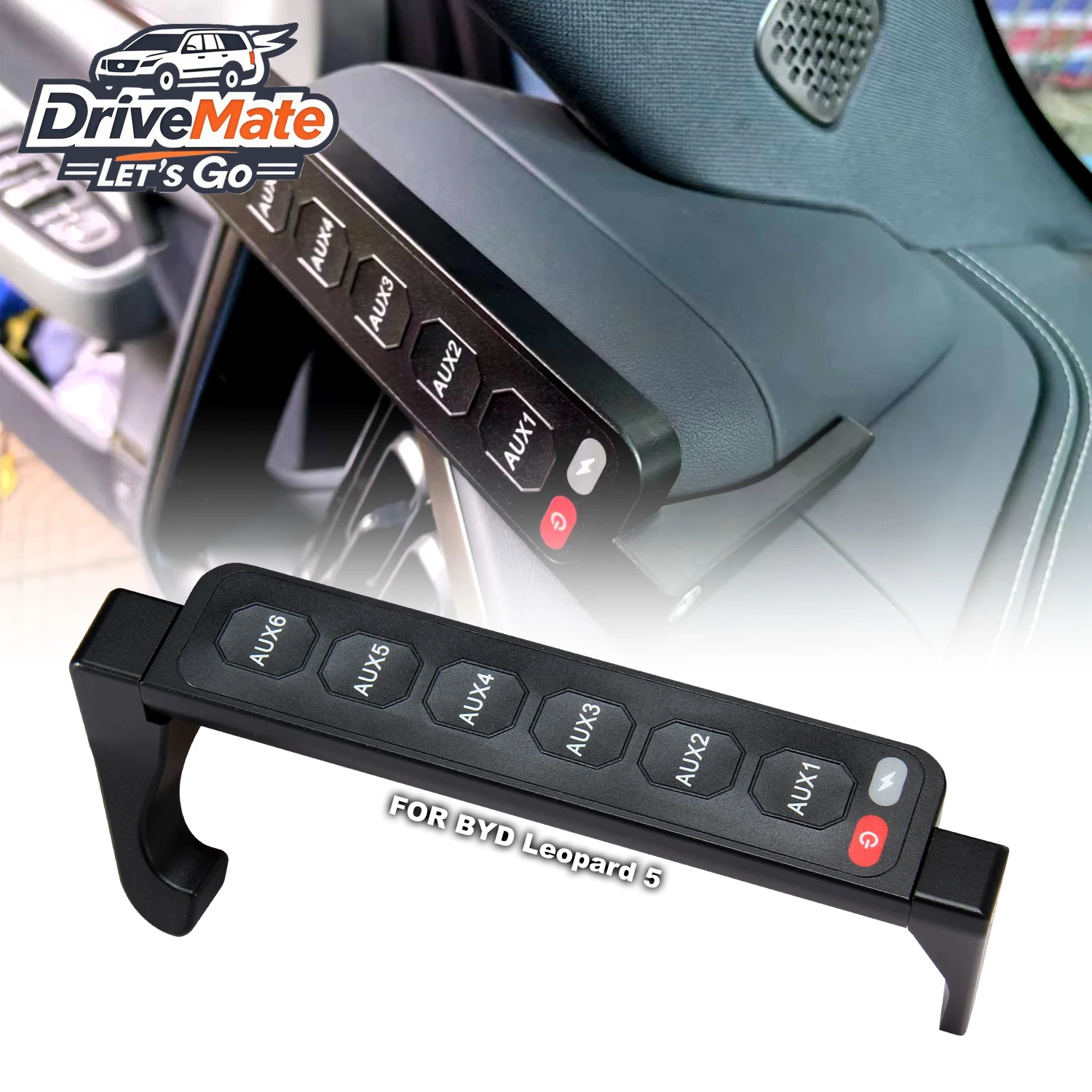 80A 12V 24V Car 4x4 Grab Handle 6Gang Wireless Switch Panel for BYD FCB Leopard 5
80A 12V 24V Car 4x4 Grab Handle 6Gang Wireless Switch Panel for BYD FCB Leopard 5