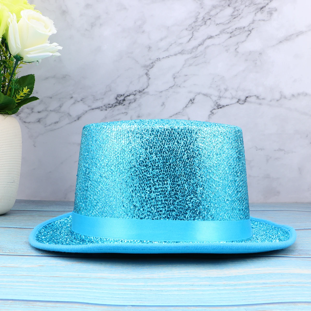 Summer Sequin Top Hat 's Hats & Caps Party Cosplay Costume Performance 
Summer Sequin Top Hat 's Hats & Caps Party Cosplay Costume Performance