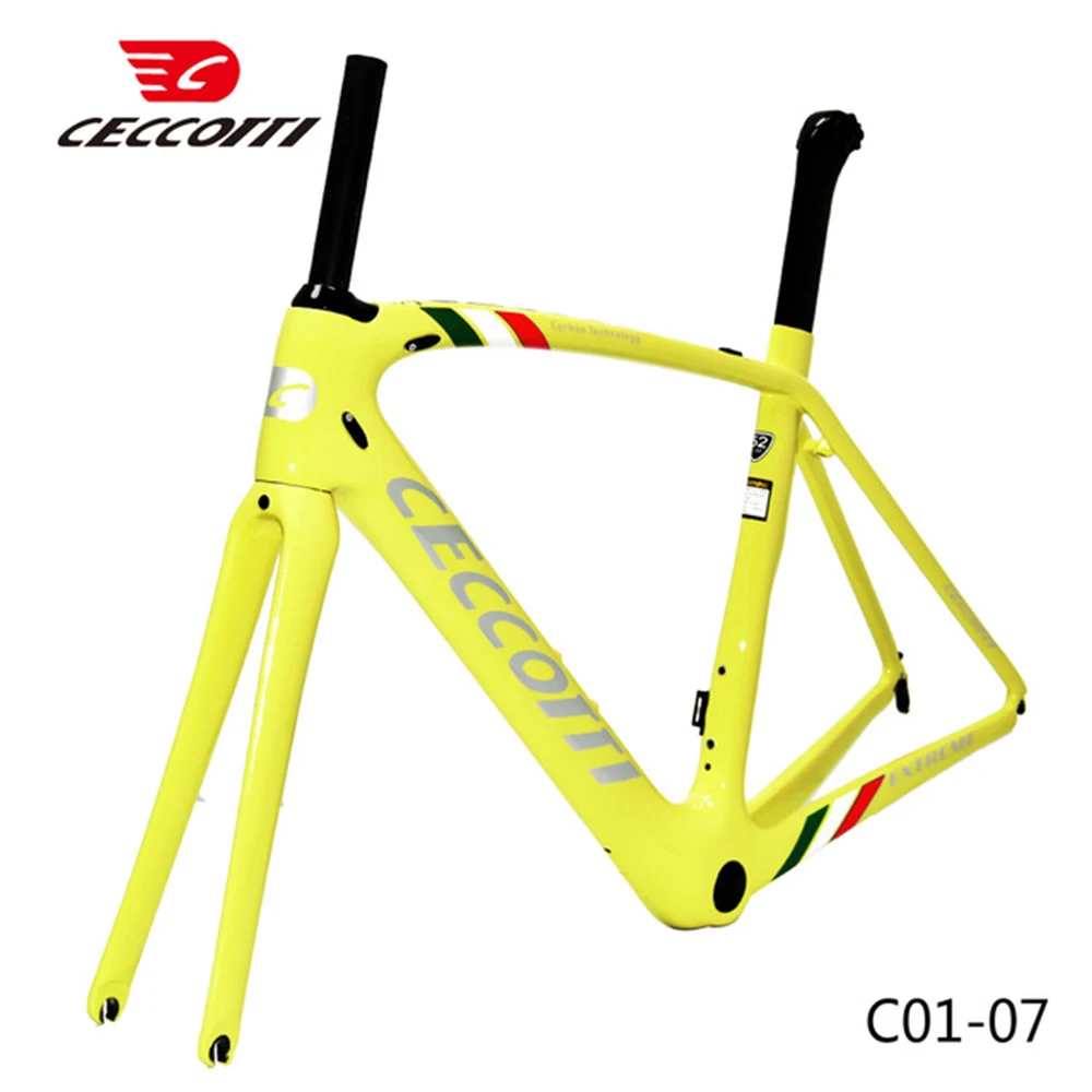 Toray T1000 Carbon Road Bike Frame It is Durable Speed Bicycle Frameset With BB68/PF30 BB Framework
Toray T1000 Carbon Road Bike Frame It is Durable Speed Bicycle Frameset With BB68/PF30 BB Framework