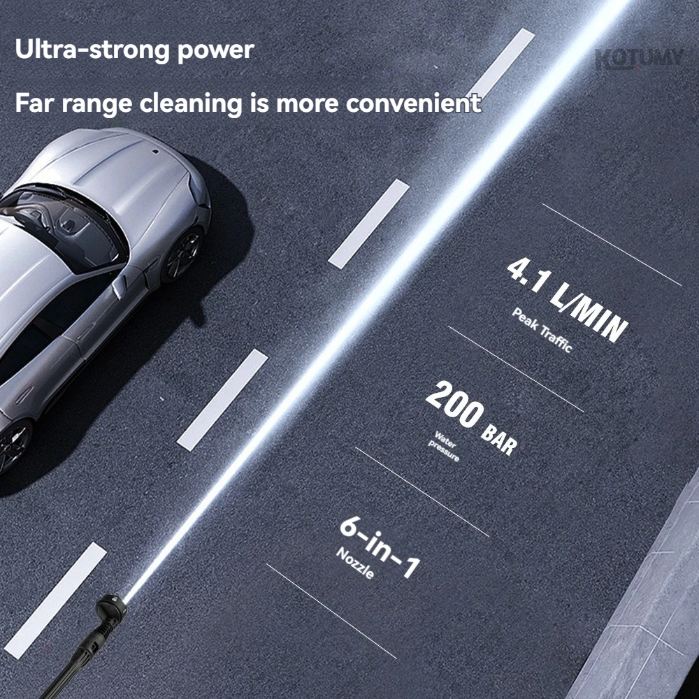 High Power Brushless Electric Water Gun Shiftable for Car Washing Garden Irrigation
High Power Brushless Electric Water Gun Shiftable for Car Washing Garden Irrigation
