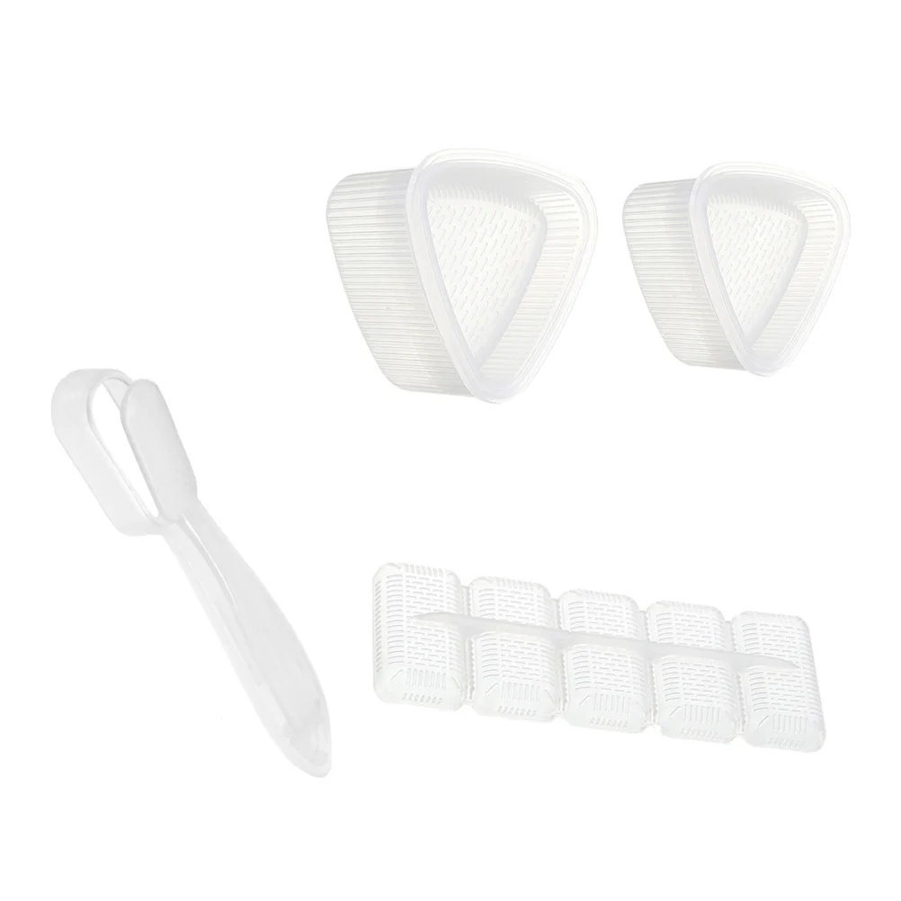 4Pcs Sushi Molds DIY Rice Ball Maker Premium Material Environmental Friendly White Sushi Mold Rice Roll Mould
4Pcs Sushi Molds DIY Rice Ball Maker Premium Material Environmental Friendly White Sushi Mold Rice Roll Mould