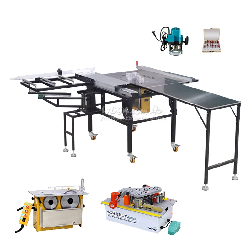 Wide Track Precision Sliding Table Saw 1050x1000mm Woodworker Workbench Arm Free Cut Router Head Edgebander Machine Multi Blade
Wide Track Precision Sliding Table Saw 1050x1000mm Woodworker Workbench Arm Free Cut Router Head Edgebander Machine Multi Blade