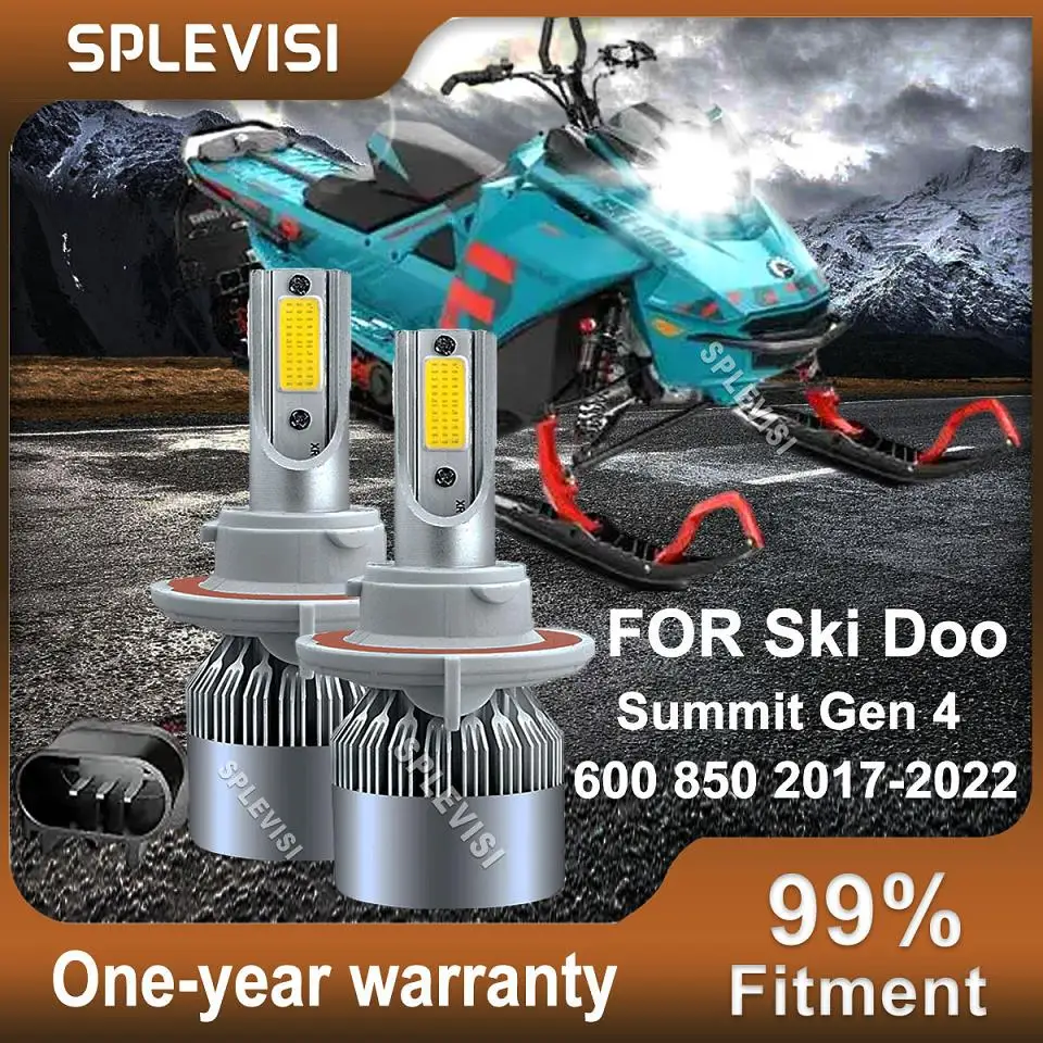 H13/9008 LED Bulbs High Low Beam 6000K White For Ski Doo Backcountry 600 600R Gen 4 19-2022 Freeride Gen 4 850 Skidoo 2018-2022
H13/9008 LED Bulbs High Low Beam 6000K White For Ski Doo Backcountry 600 600R Gen 4 19-2022 Freeride Gen 4 850 Skidoo 2018-2022